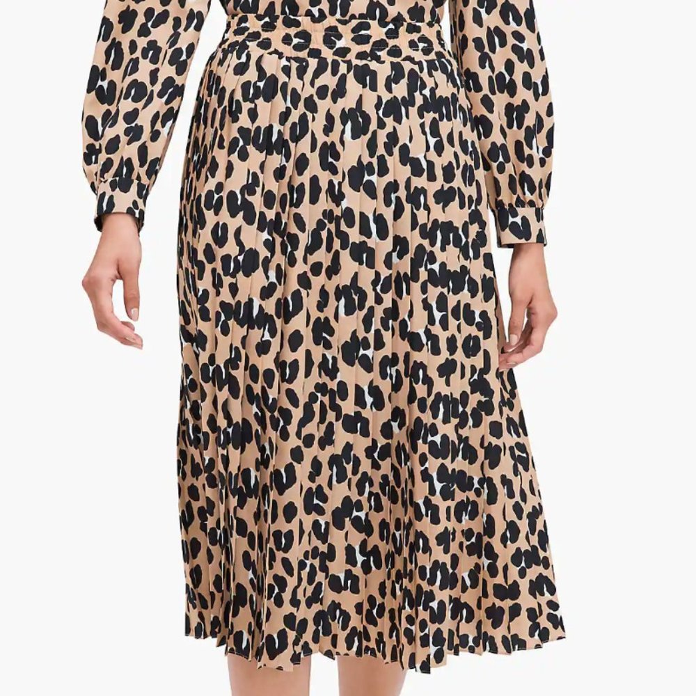Kate Spade Leopard Print Skirt (NWT)